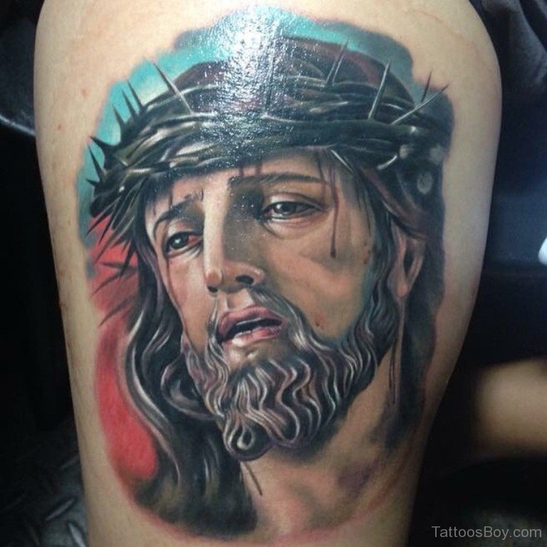 Jesus Christ Tattoo By Proki Tattoo Tatoo Tatuagem Masculina Ideias De ...