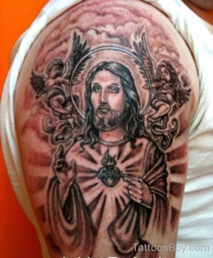 Jesus Tattoo Design 