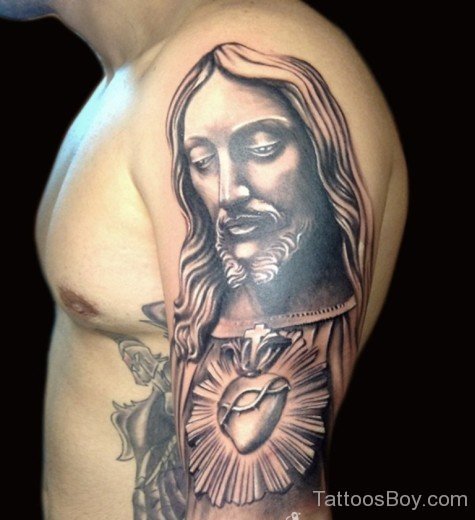 Awesome Jesus Tattoo Design