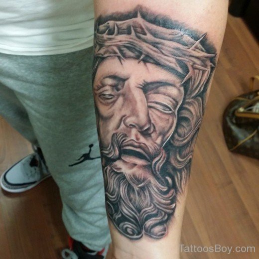 Jesus Tattoo On Wrist 14-TB144
