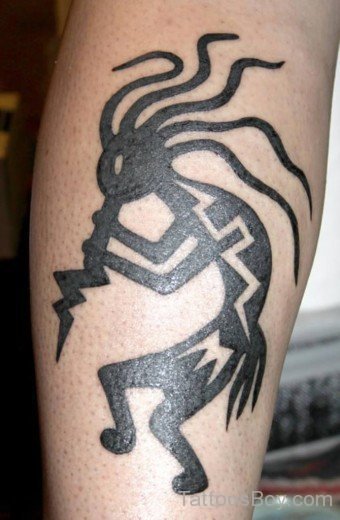 Kokopelli Tattoo 258-TB137