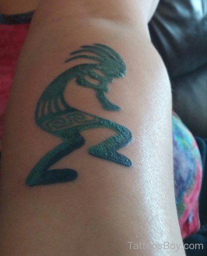 Kokopelli Tattoo 36-TB138