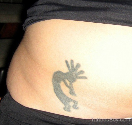 Kokopelli Tattoo Design On Waist-TB146