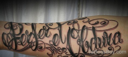 Latino Wording Tattoo-TB1070