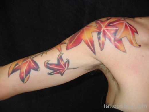 Leaf Tattoo Design 36-Tb143