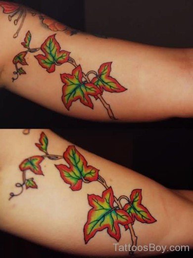 Fantastic Leaf Tattoo