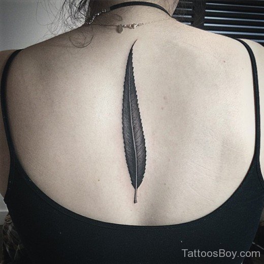 Nice Leaf Tattoo 