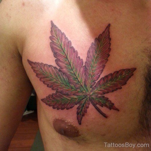 Beautiful Leaf Tattoo 