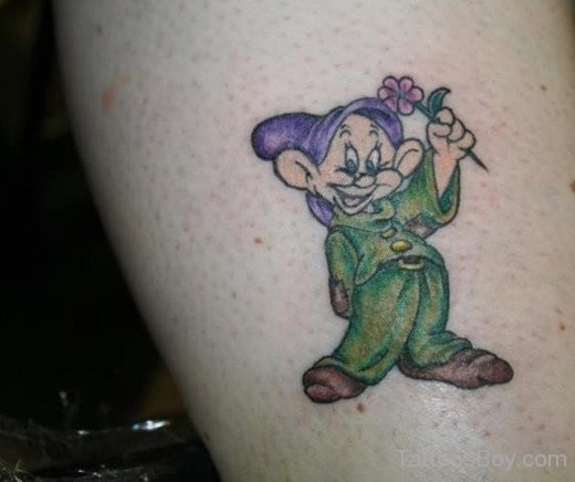 Leprechaun Girl Tattoo Design-TB12051