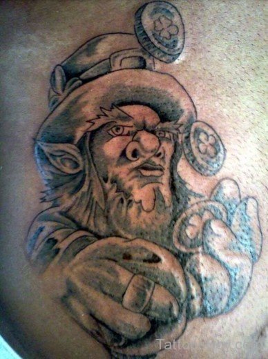 Leprechaun Tattoo 1-TB12056