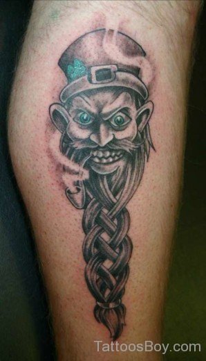 Leprechaun Tattoo 56-TB12060