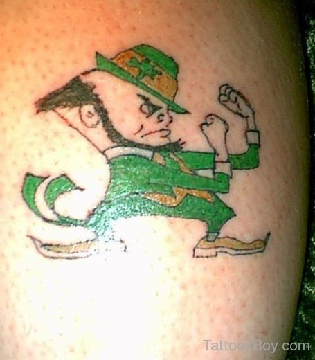 Leprechaun Tattoo 789-TB12061