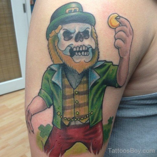 Leprechaun Tattoo DEsign 2-TB12064