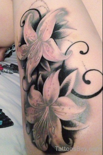 Lily Tattoo Design