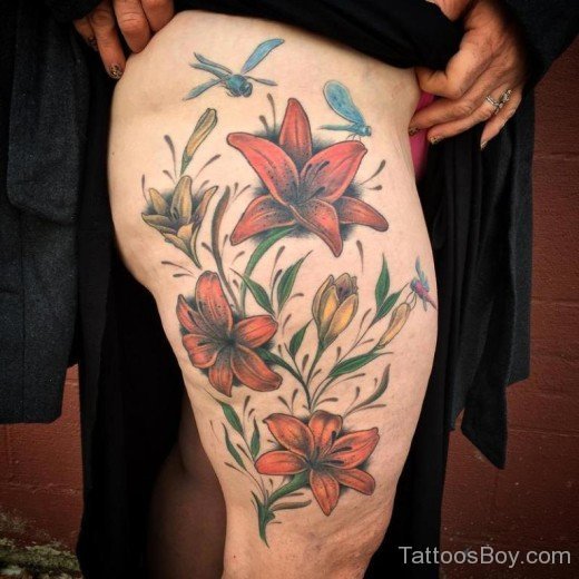 Fantastic Lily Tattoo 
