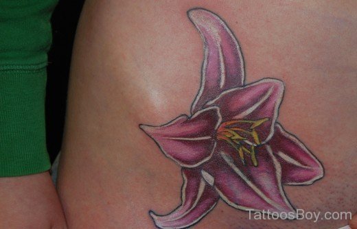 Lily Tattoo Design 