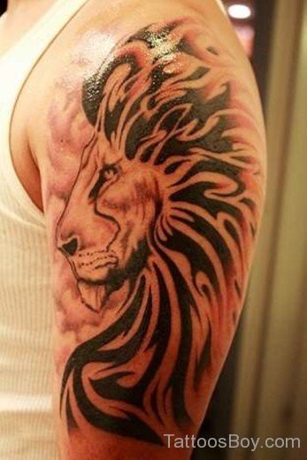 Lion Head Tattoo-TB1078