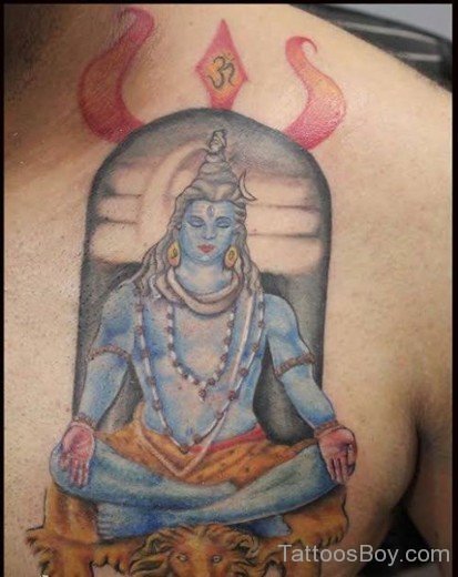 Lord Shiva tattoo-TB153