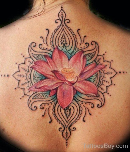 Lotus Flower Tattoo-TB1058