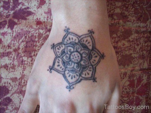 Lotus Mandala Tattoo-TB116