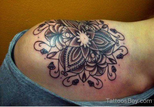 Lotus Mandala Tattoo-TB120