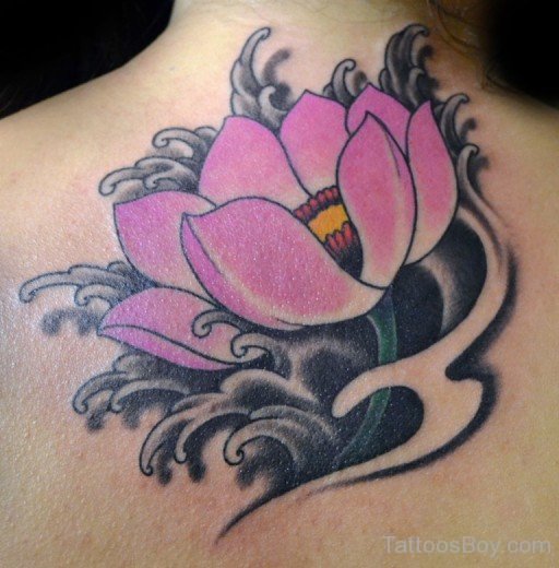 Pretty Lotus Tattoo 