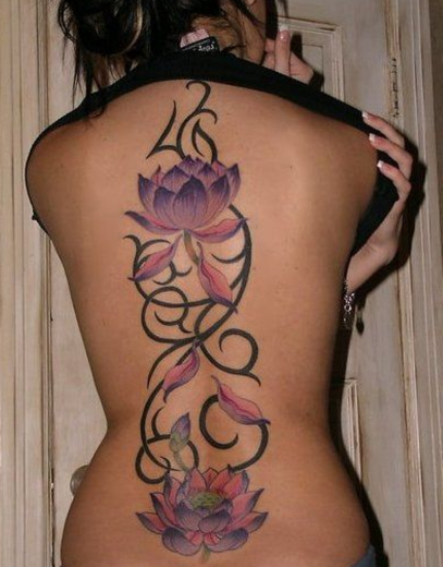 Lotus Tattoo Design-TB157