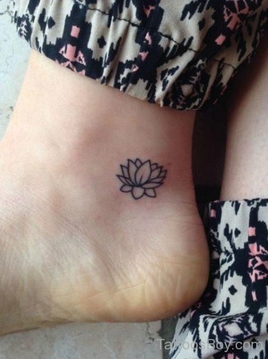 Small Lotus Tattoo 