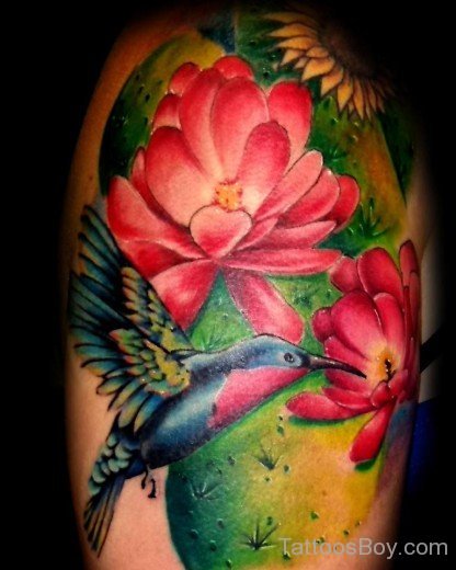 Lovely Hummingbird Tattoo-TB1135