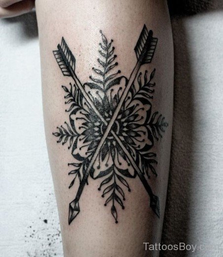 Mandala Arrow Tattoo-TB1028