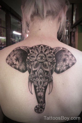 Mandala Elephant  Tattoo