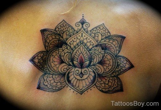 Wonderful Mandala Lotus Tattoo Design