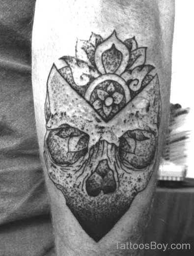 Mandala Skull Tattoo-TB121