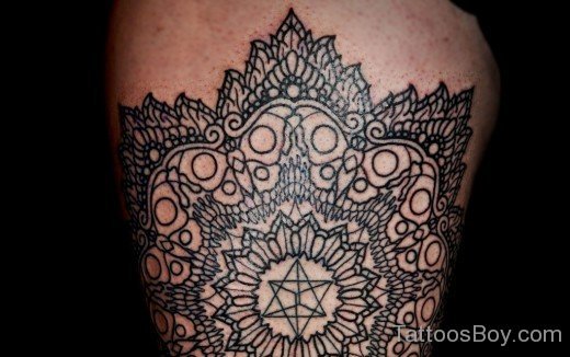 Mandala Tattoo 7-TB123