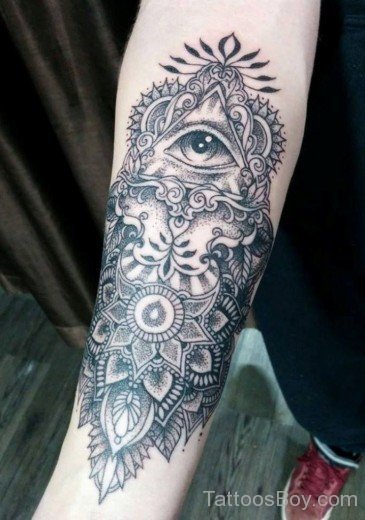 Mandala Tattoo Design On Arm 47-TB1047