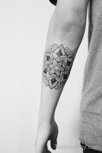 Mandala Tattoo Design On Arm-TB1050