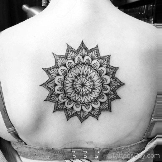 Nice Mandala Tattoo Design