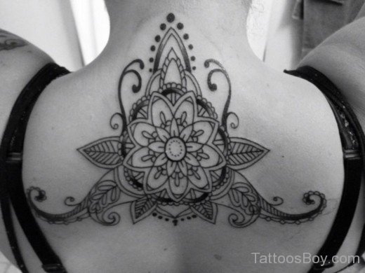 Mandala Tattoo On Back