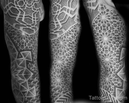 Mandala Tattoo On Full Sleeve-TB142