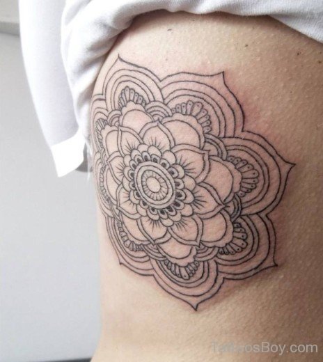 Mandala Tattoo design 4-TB123