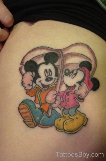 Micky Mouse Tattoo 