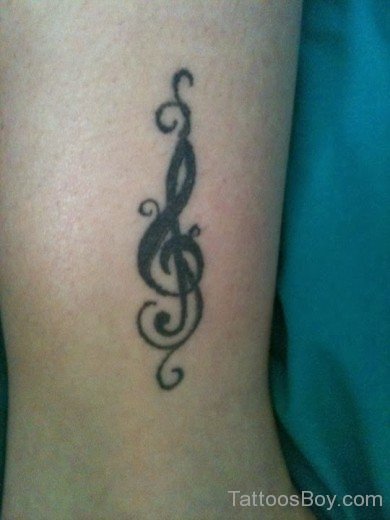 Musical  Key Tattoo-TB1128