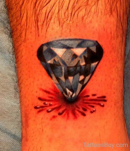 Nice Diamond Tattoo Design-TB1113