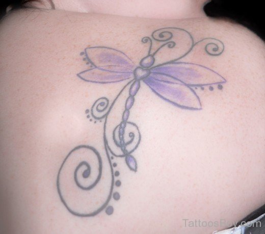 Nice Dragonfly Tattoo Design-Tb1276