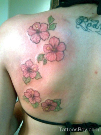 Nice Hibiscus Tattoo-TB12129