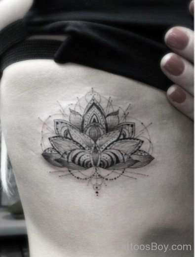 Nice Lotus Tattoo-TB1096