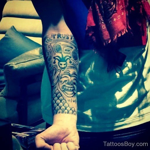 Nice Wrist Tattoo-TB1074
