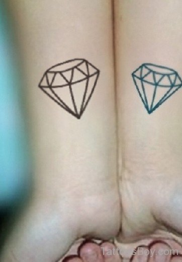 Outline  Diamond Tattoo 25-TB1115