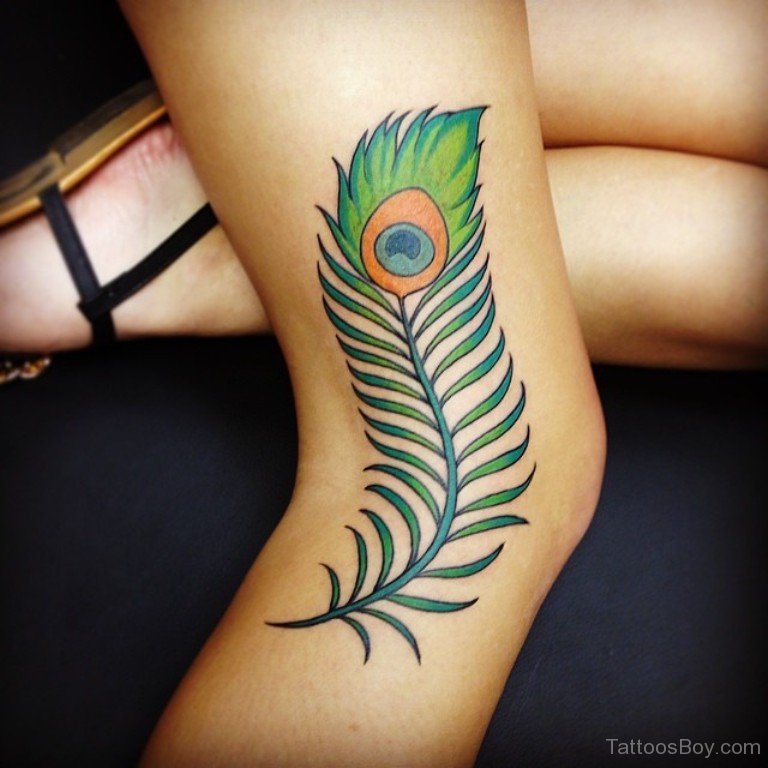 List 98+ Wallpaper Sunflower And Peacock Feather Tattoo Excellent