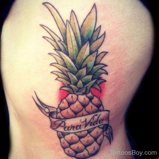 Pineapple Fruit Tattoo-TB127